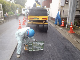 舗装工写真